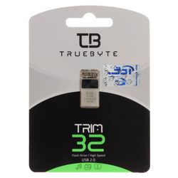 TRUEBYTE TRIM USB2.0 Flash Memory - 32GB مشکی (گارانتی مادام العمر شرکت آی تین)