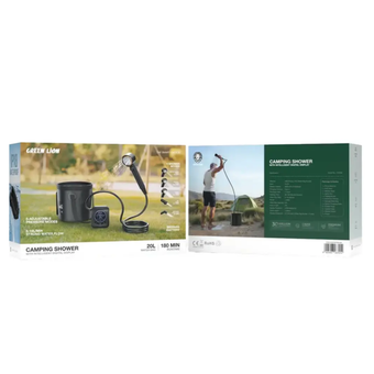 دوش قابل حمل گرین لاین GREEN LION CAMPING SHOWER با نمایشگر دیجیتال هوشمند مدل GSW8K