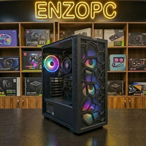سیستم کامپیوتر AMD Ryzen 5 8500G DDR5 | حافظه 16GB DDR5 RAM | SSD 512GB NVMe |