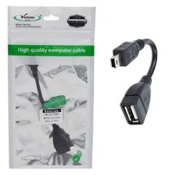 کابل ذوزنقه ای مادگی Usb به Miniusb مچر Macher PV-C900