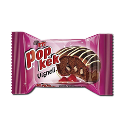 کیک مغزدار پوپکیک آلبالو اتی - 60 گرم- بسته 10 عددی