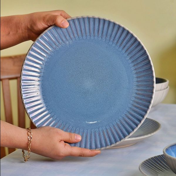 ست روستیک آبی دور چین