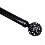 چوب پرده پانچ فلزی المپیک سقفی دیواری