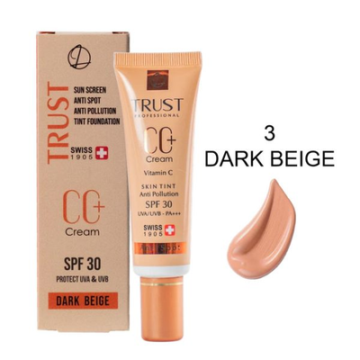 سی سی کرم پلاس تراست شماره 3 (بژ تیره)