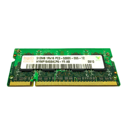 رم لپتاپ هاینیکس Hynix 512MB 2rx16 pc2 5300s - استوک