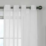 پرده تیکو دکو مدل حریر ژورژت طلاکوب شش چین سایز 225x280 سانتیمتر مجموعه دو عددی*866