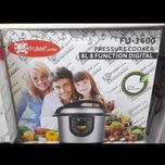 قبل خرید تماس بگیرید زودپز برقی فوما مدل FU1400 ظرفیت 8 لیتر استیل چند کاره