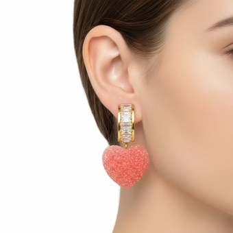 گوشواره  آب‌نبات سوزنی