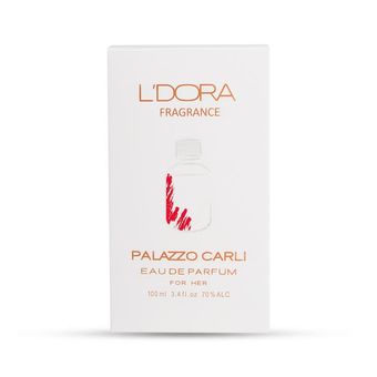 ادوپرفیوم زنانه مدل پالازو کارلی 30 میلی لیتر ( عرضه در شیشه مخصوص به صورت گرمی )  PALAZZO CARLI EAU DE PARFUM, For women