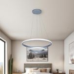 لوستر مدرن دو حلقه