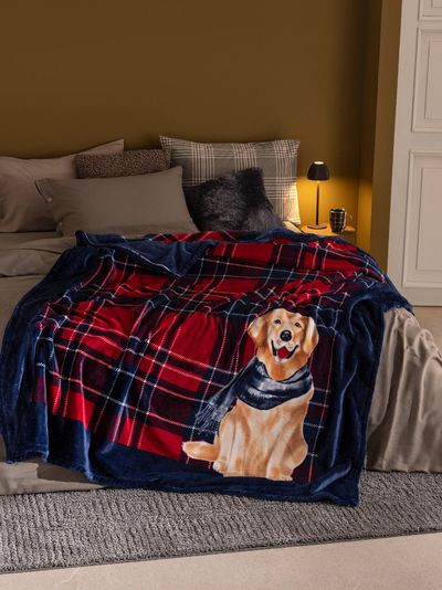 پتو مادام کوکو مدل Thorez یک نفره سایز 150*220