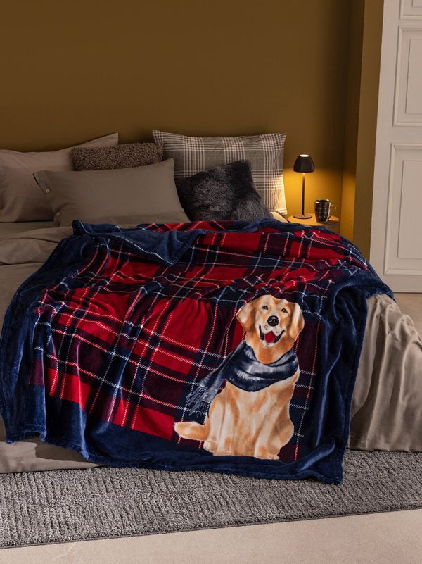 پتو مادام کوکو مدل Thorez یک نفره سایز 150*220