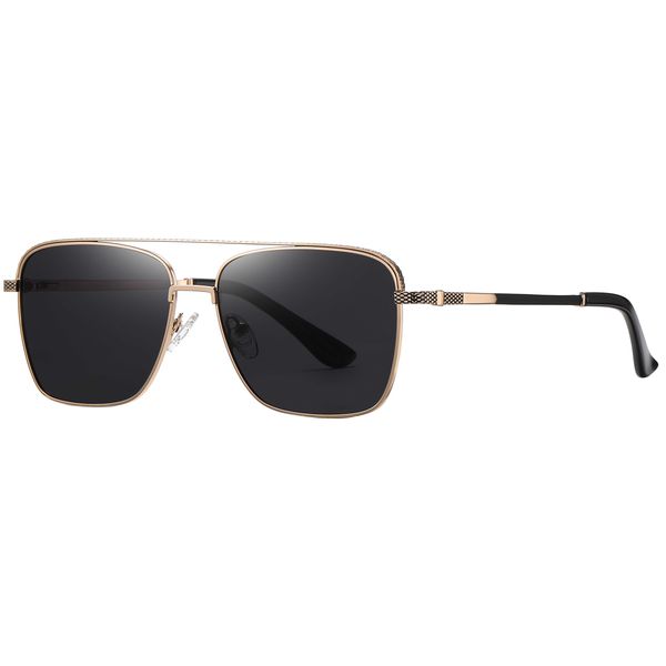 عینک آفتابی خلبانی (Aviator) آلبرت وگ مدل JS8541C02P142 Polarized Avantgarde Visionary