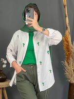 مانتو گلدوزی کاکتوس 1120