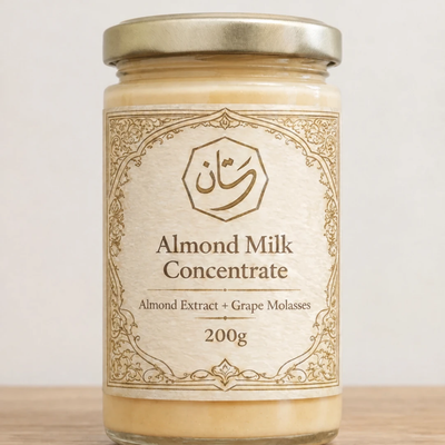 شیر بادام درختی نیمه‌آماده 200 گرمی