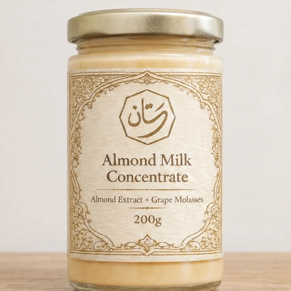 شیر بادام درختی نیمه‌آماده 200 گرمی