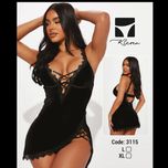 لباس خواب مخمل جذاب  کد : 3115