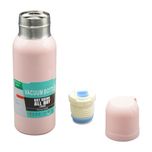 فلاسک مدل GS-M-269892 گنجایش 0.6 لیتر به همراه لیوان سفری بسته 3 عددی