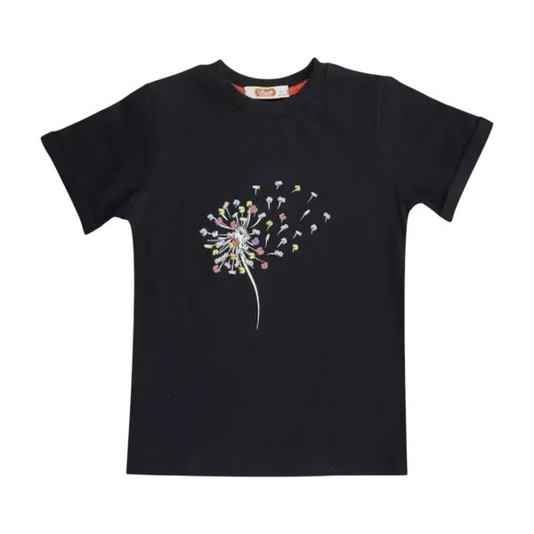 تی شرت آستین کوتاه دخترانه مدل MDSS-CH0646