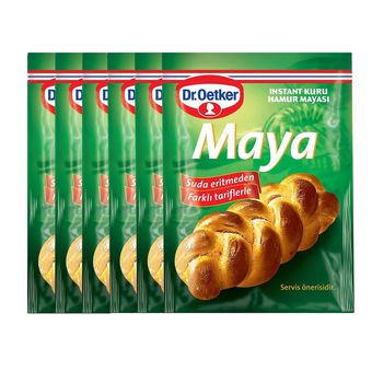 خمیرمایه دکتر اوتکر - 10 گرم بسته 6 عددی