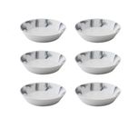 بشقاب خورش خوری زی مدل فرم اس 19 بلو استون درجه یک بسته شش عددی