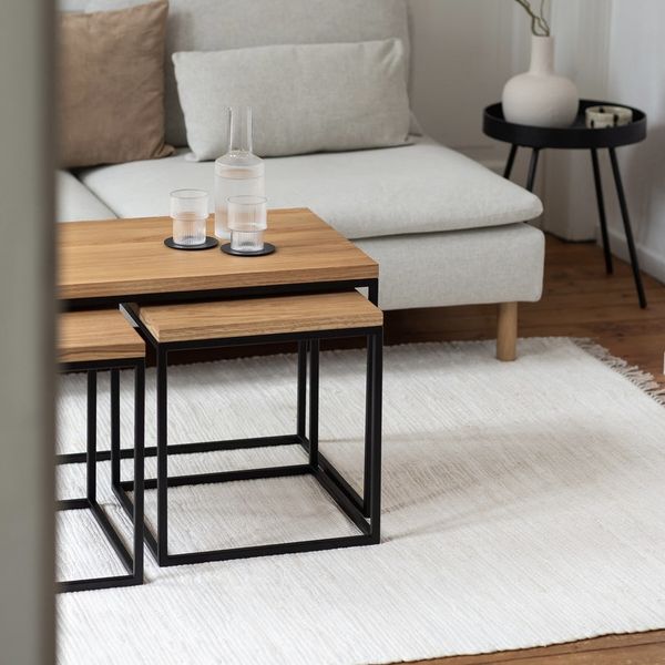 میز جلومبلی مدل AC4586 مجموعه سه عددی