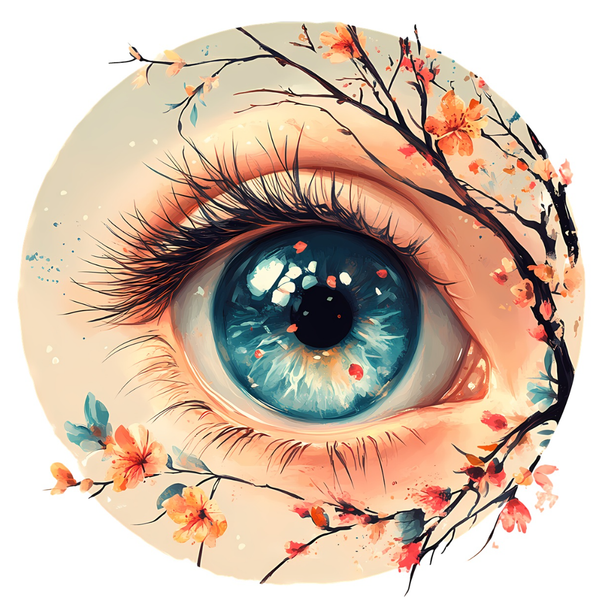 برچسب اتویی لباس یا استیکر حرارتی مدل چشم امید