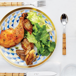 خوراک مرغ زعفرانی