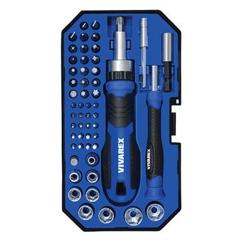 سری پیچ گوشتی ویوارکس مدل VR5565-SD بسته 55 عددی