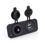 شارژر فندکی ماشین همراه با مادگی فندکی (توکار)