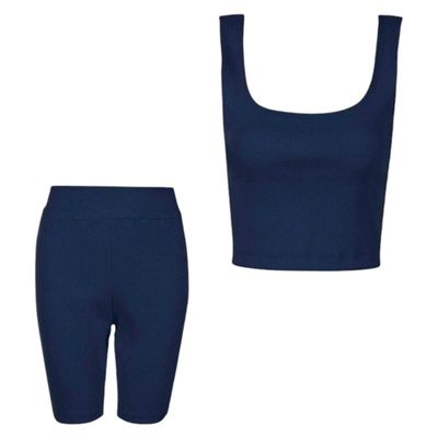 ست تاپ و شلوارک زنانه مدل MDSS-CH1927