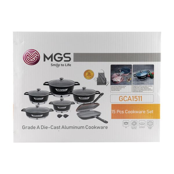 سرویس پخت و پز 15 پارچه ام جی اس مدل جرمنی C