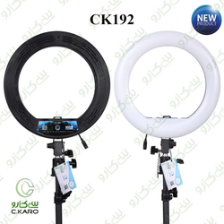 رینگ لایت سی‌کارو مدل CK192 + سه پایه 804