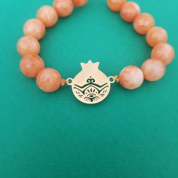 دستبند دخترانه مدل انار دونه دار