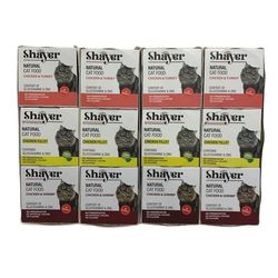 کنسرو غذای گربه شایر مدل مرغ و ماهی وزن 110 گرم بسته 12 عددی