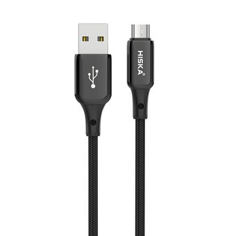 کابل تبدیل USB به MicroUSB هیسکا مدل LX-831 طول 1 متر