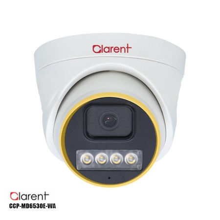 دوربین مداربسته 5 مگاپیکسل کلارنت مدل CCP-MD6530E-WA با میکروفن داخلی