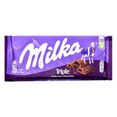شکلات تریپل میلکا