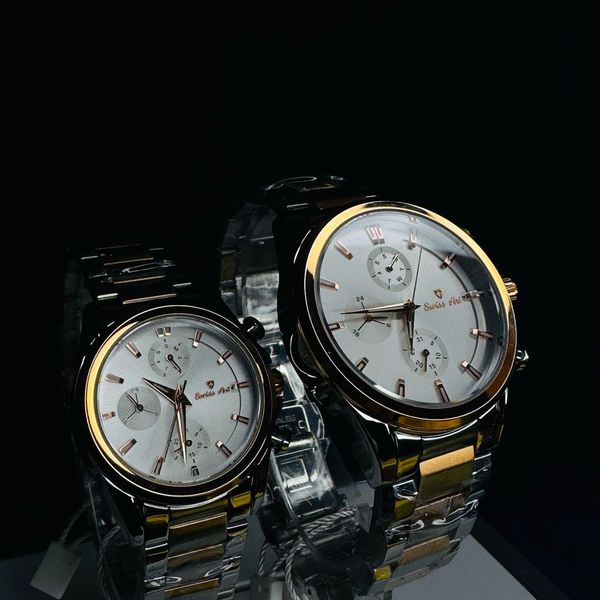 ست ساعت مچی عقربهای زنانه و مردانه سوئیس آرت مدل ANT620150/151-11