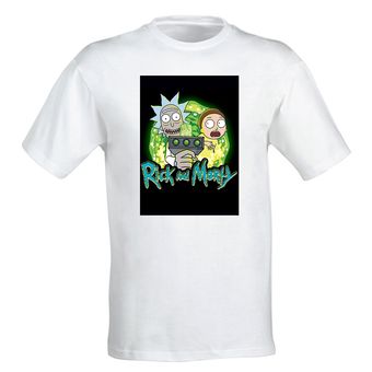 تیشرت پسرانه طرح ریک و مورتی کد r03