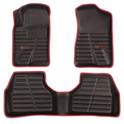 کفپوش سه بعدی خودرو لاستیک گیلان مدل چرم مناسب برای دنا پلاس 