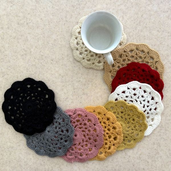 زیرلیوانی دستبافت شاهو مدل Melvani