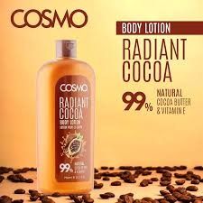لوسیون بدن کازمو اماراتی اصل با رایحه کاکائو | Cosmo Body Lotion Cocoa