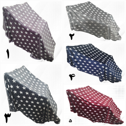 پتوی مسافرتی ژله ای یکنفره ستاره ای نواردار