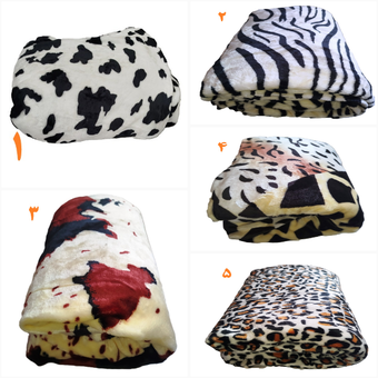 پتوی مسافرتی یکنفره پوستی Leopard Skin | سایز 160×220 | وزن 900g