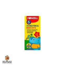 مدادرنگی کوتاه 6 رنگ فونزل (FONZELL)