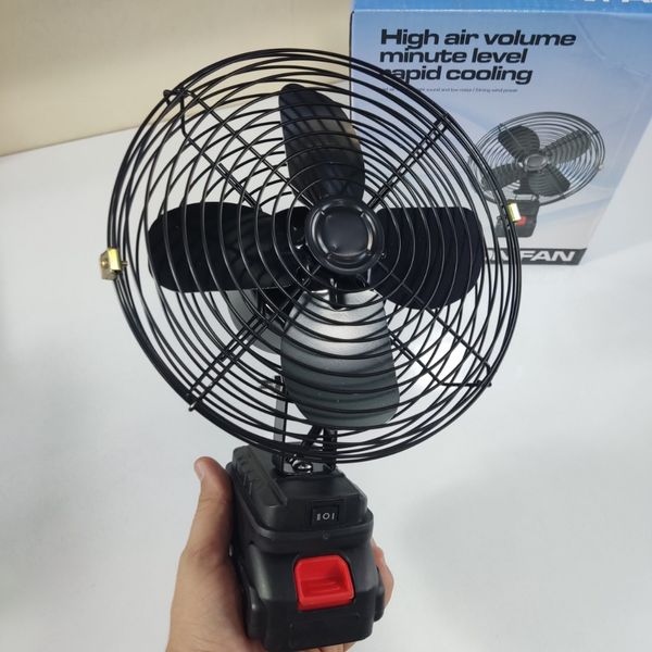 پنکه شارژی 48 ولت توری فلزی مدل FAN LITHIUM 3PIN