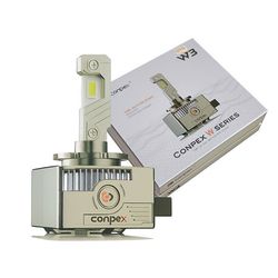 لامپ هدلایت پایه D3s/D1s کانپکس مدلW3 جایگزین زنون فابریک اورجینال | گارانتی (2عددی)