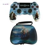 دسته بازی بی سیم سونی DualShock 4 طرح God Of War مناسب PS4 PC