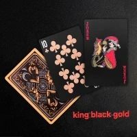 کارت بازی و شعبده بازی کینگ بلک گلد king black gold